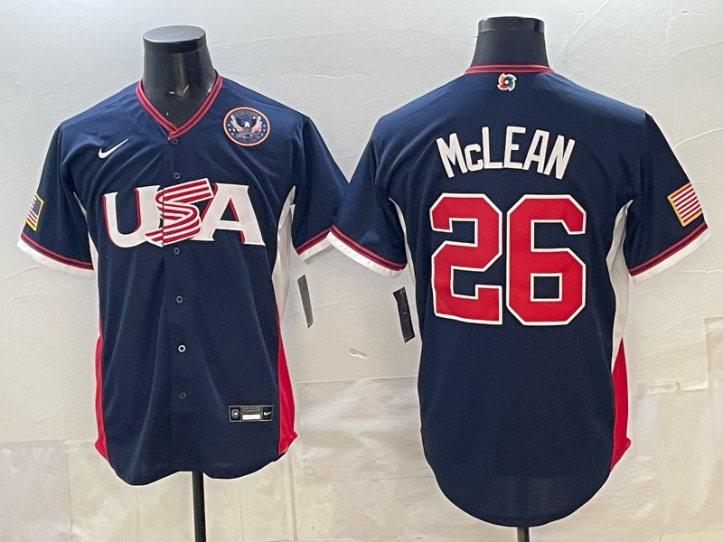 Men 2026 World cup Nike MLB Jersey 202601270